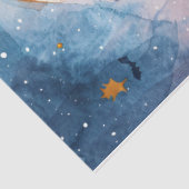 Jack-o'-Lantern Volle Maan Waterverf Decoupage Tissuepapier (Detail)