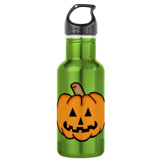 Jack O Lantern Waterfles (Voorkant)