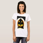 Jack o' Lantern Womens Spaghetti Tank (Voorkant volledig)