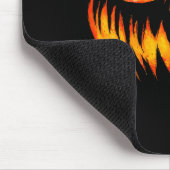 Jack O Lantern Y Carved Pumpkin Face Halloween Cos Muismat (Hoek)