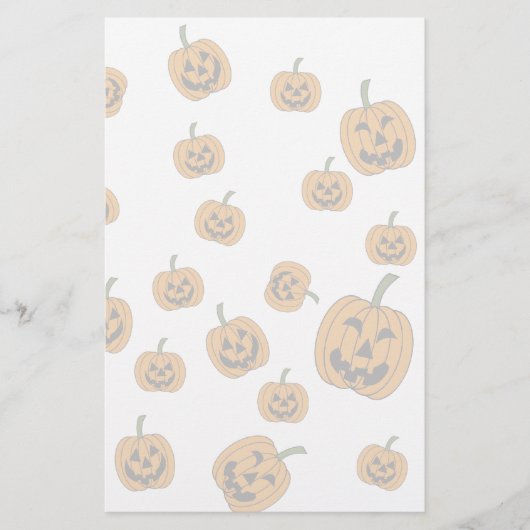 Jack O' Lanterns achtergrond Briefpapier (Voorkant)