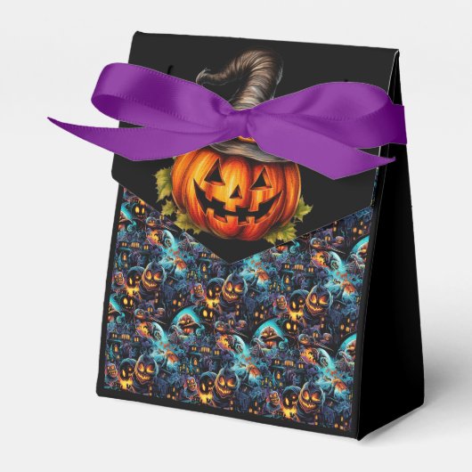 Jack O Lanterns  Bedankdoosjes (Voorkant Zijde)