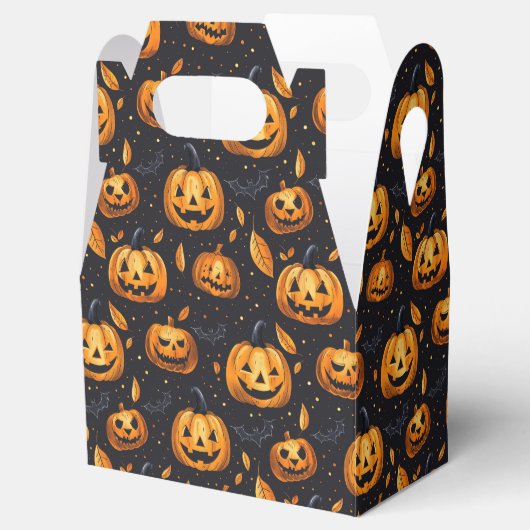 Jack-O-Lanterns Halloween Bedankdoosjes (Geopend)