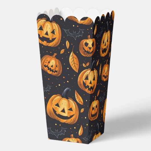 Jack-O-Lanterns Halloween Bedankdoosjes (Achterkant)