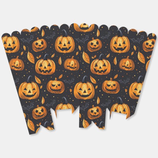 Jack-O-Lanterns Halloween Bedankdoosjes (Ongevouwen)