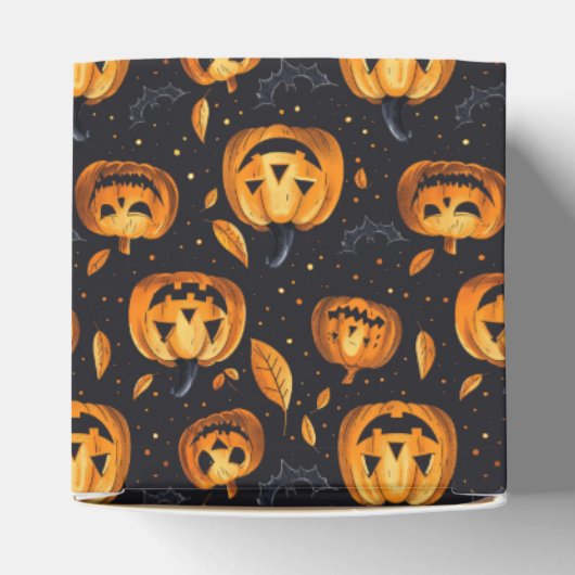 Jack-O-Lanterns Halloween Bedankdoosjes (Bovenkant)