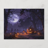 Jack O' Lanterns Halloween Briefkaart (Voorkant)