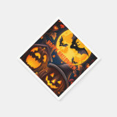 Jack-O-Lanterns Moon Servet (Hoek)