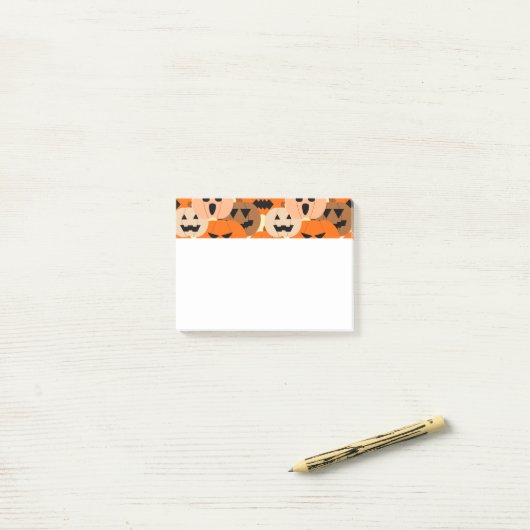 Jack-o-Lanterns Post-it® Notes (Op bureau)