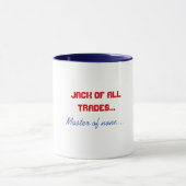 Jack of all trades Coffee mok (Midden)