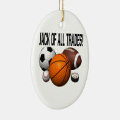 Jack of all trades keramisch ornament (Rechts)