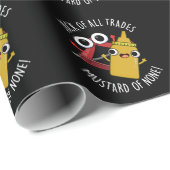 Jack of All Trades Mosterd van Niemand Donker BG Cadeaupapier (Rol Hoek)