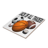 Jack of all trades tegeltje (Zijkant)