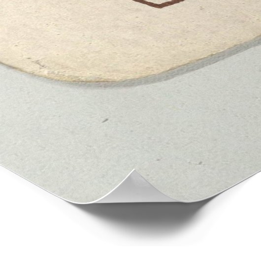 Jack of Diamonds Plays Card (1889) Poster (Hoek)