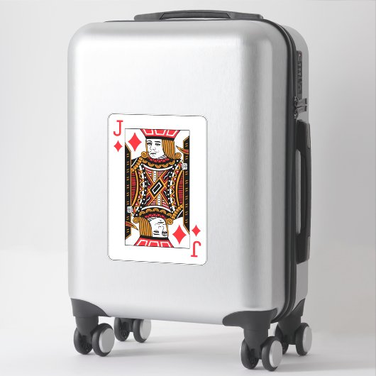 Jack of Diamonds Sticker (Koffer)