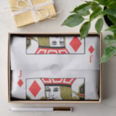 Jack of Diamonds Tissuepapier (Geschenk)