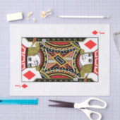 Jack of Diamonds Tissuepapier (Craft)