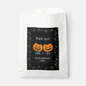 Jack of Jill O-Lantern Gender Reveal Dank u Bedankzakje (Voorkant)