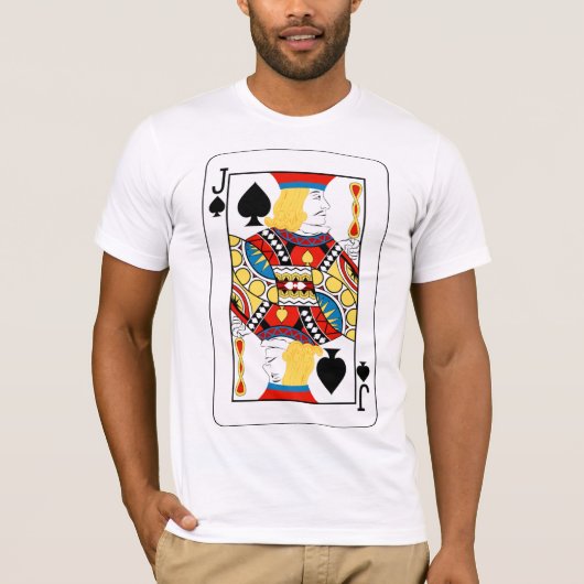 Jack of Spades Mannen T-Shirt (Voorkant)