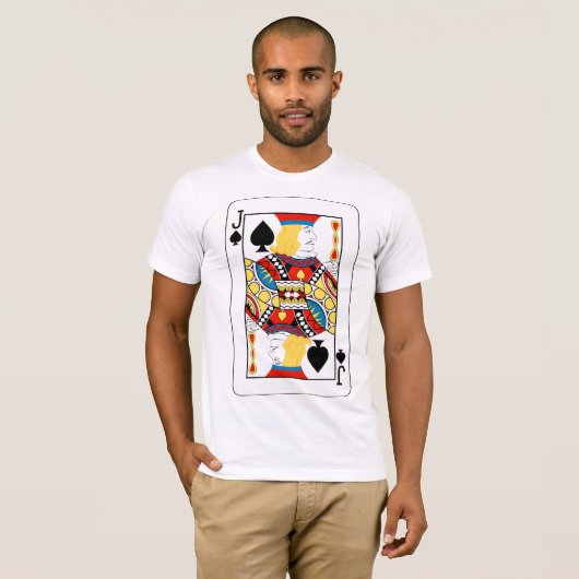 Jack of Spades Mannen T-Shirt (Voorkant volledig)