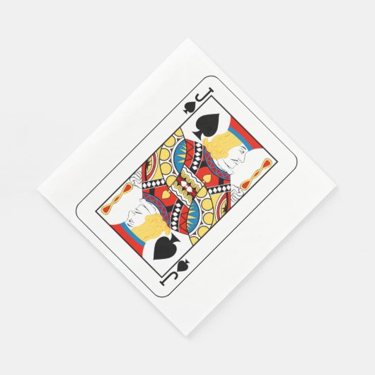 Jack of Spades Papieren servetten (Hoek)