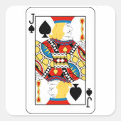 Jack of Spades Stickers (Voorkant)