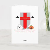 "Jack of the Marsh" Halloween Kaart (Achterkant)