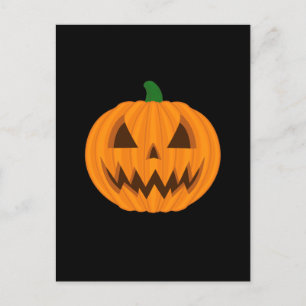Jack o'lantern briefkaart
