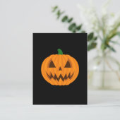 Jack o'lantern briefkaart (Staand voorkant)