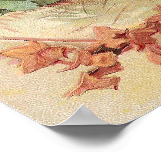 Jack O'Lantern en de Thanksgiving Turkije Poster (Hoek)