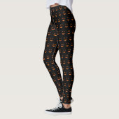 Jack o'lantern Faces Leggings (Links)