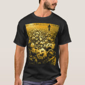 Jack O'Lantern Graveyard T-shirt (Voorkant)
