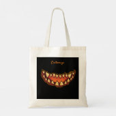 Jack o'lantern Grimace Gap Tooth Thunder_Cove Tote Bag (Achterkant)