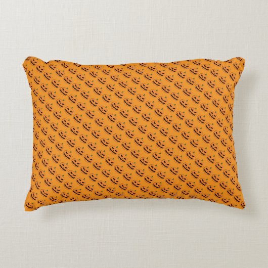 Jack O'Lantern - Halloween Accent Kussen (Voorkant)