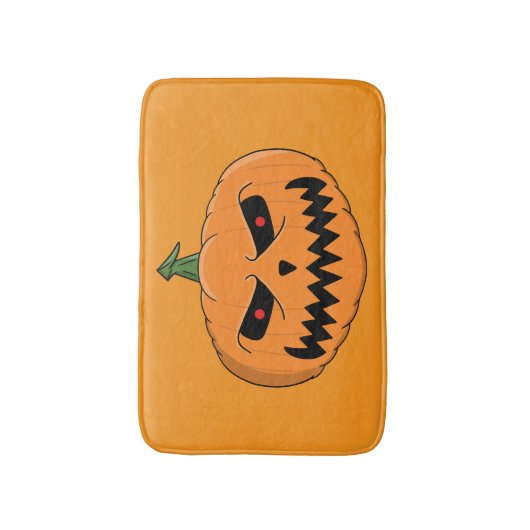 Jack O'Lantern - Halloween Badmat (Voorkant Verticaal)
