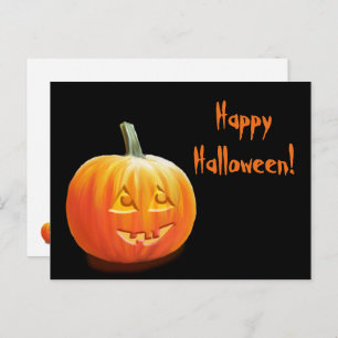 Jack O'Lantern Halloween Briefkaart