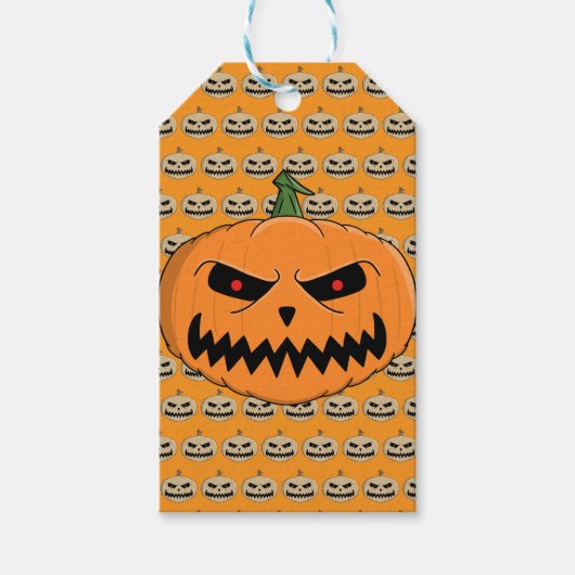 Jack O'Lantern - Halloween Cadeaulabel (Voorkant)