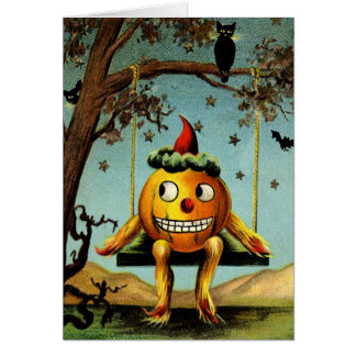 Jack O'Lantern Halloween Card