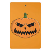 Jack O'Lantern - Halloween Mini Klembord (Achterkant)