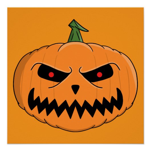 Jack O'Lantern - Halloween Perfect Poster (Voorkant)