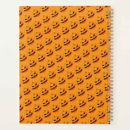Jack O'Lantern - Halloween Planner (Achterkant)
