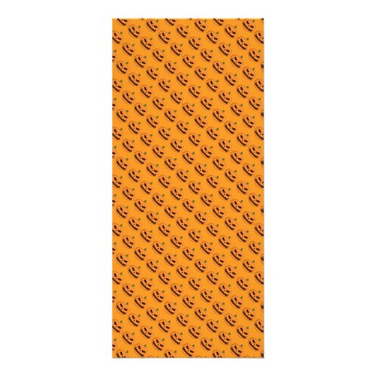 Jack O'Lantern - Halloween Reclamekaart (Voorkant)