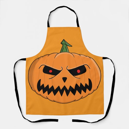 Jack O'Lantern - Halloween Schort (Voorkant)
