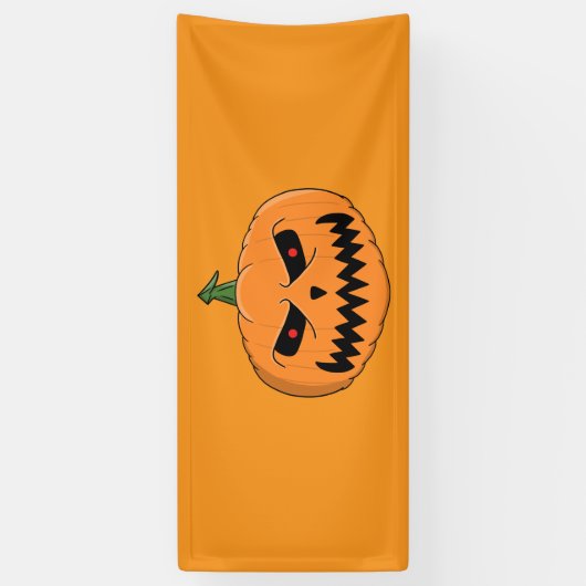 Jack O'Lantern - Halloween Spandoek (Verticaal)