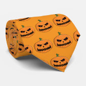 Jack O'Lantern - Halloween Stropdas (Opgerold)