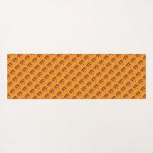 Jack O'Lantern - Halloween Yogamat (Achterkant (horizontaal))