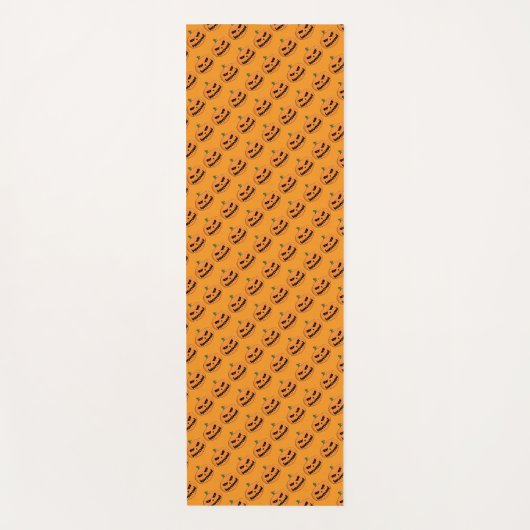 Jack O'Lantern - Halloween Yogamat (Voorkant)
