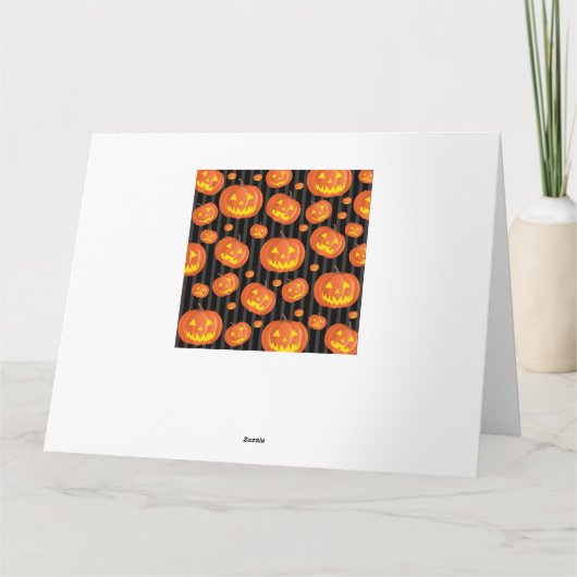 Jack O'Lantern. Kaart (Achterkant)
