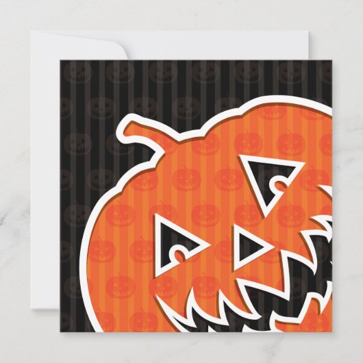 Jack O'Lantern. Kaart (Voorkant)