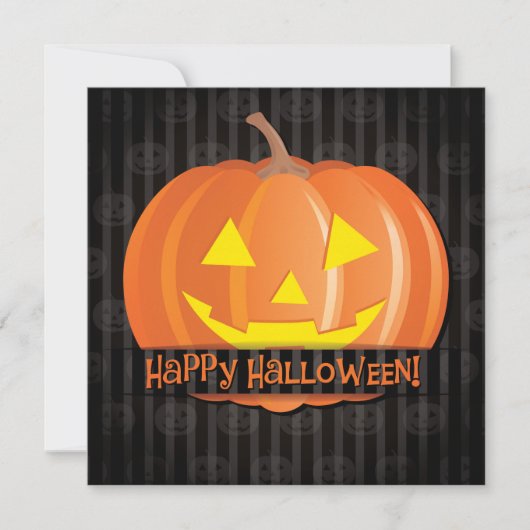Jack O'Lantern. Kaart (Voorkant)